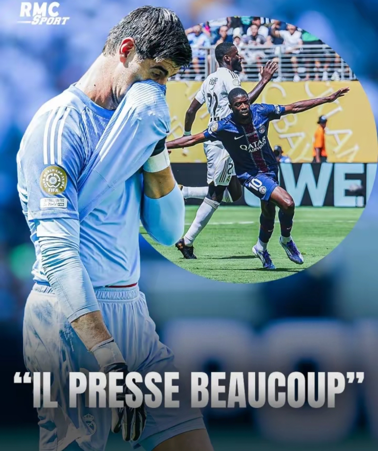 皇马逆转巴西，孔德统治全场