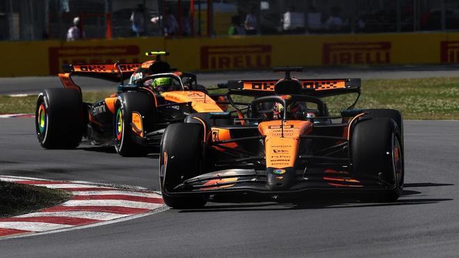 迈凯伦逆转哈斯车队,皮亚斯特里统治全场 迈凯伦逆转哈斯车队,皮亚斯特里统治全场