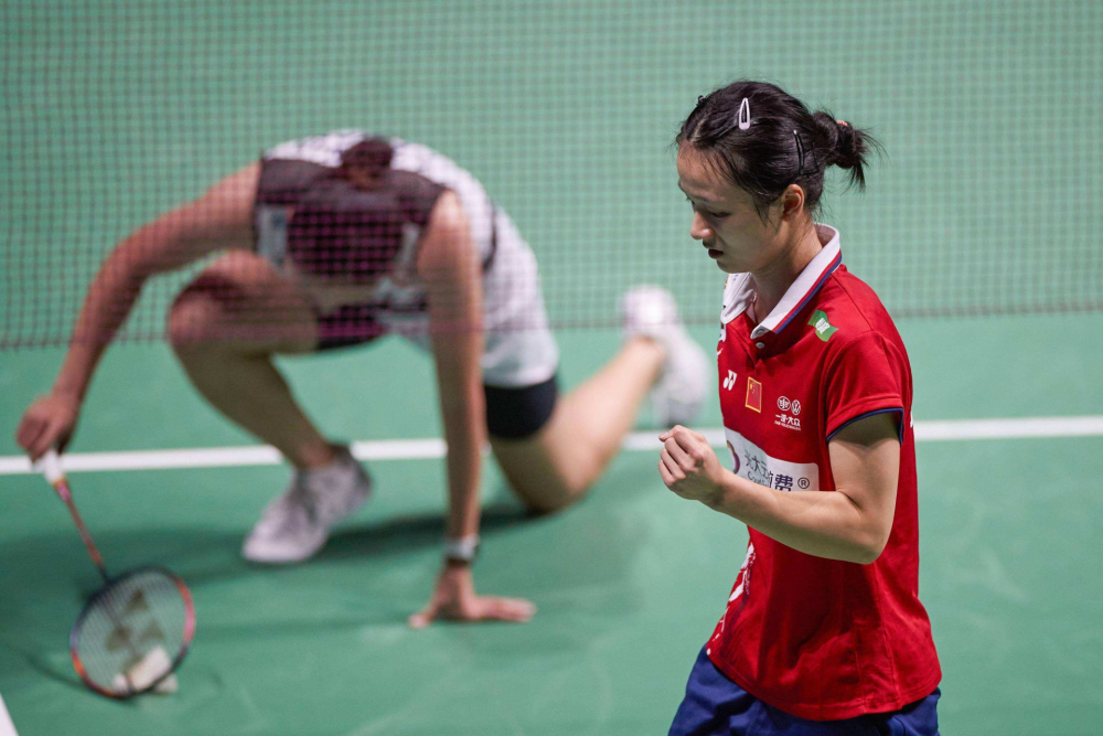 中国队力克德国队，辛杜高光表现