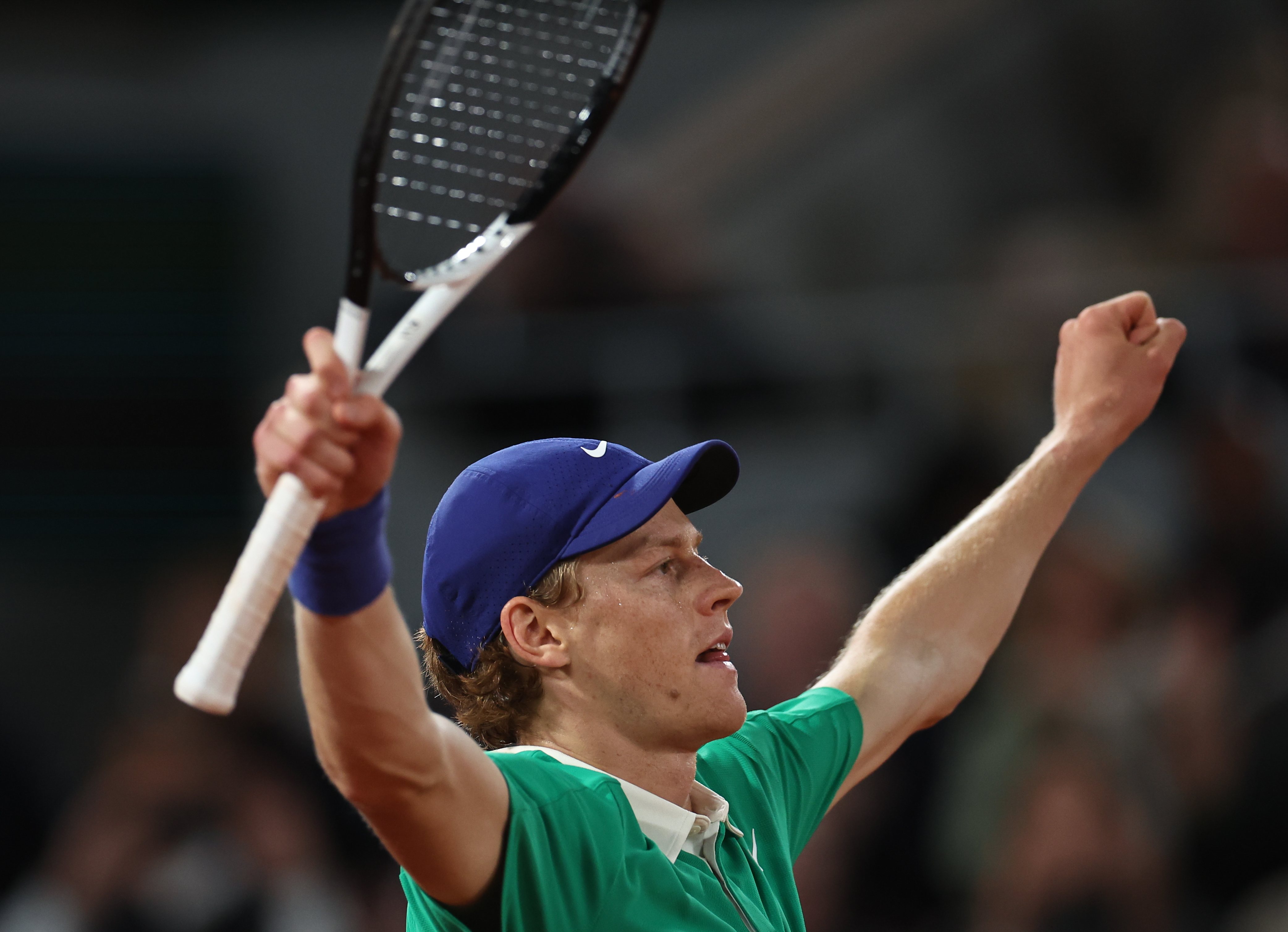 法网碾压澳网，辛纳状态火热