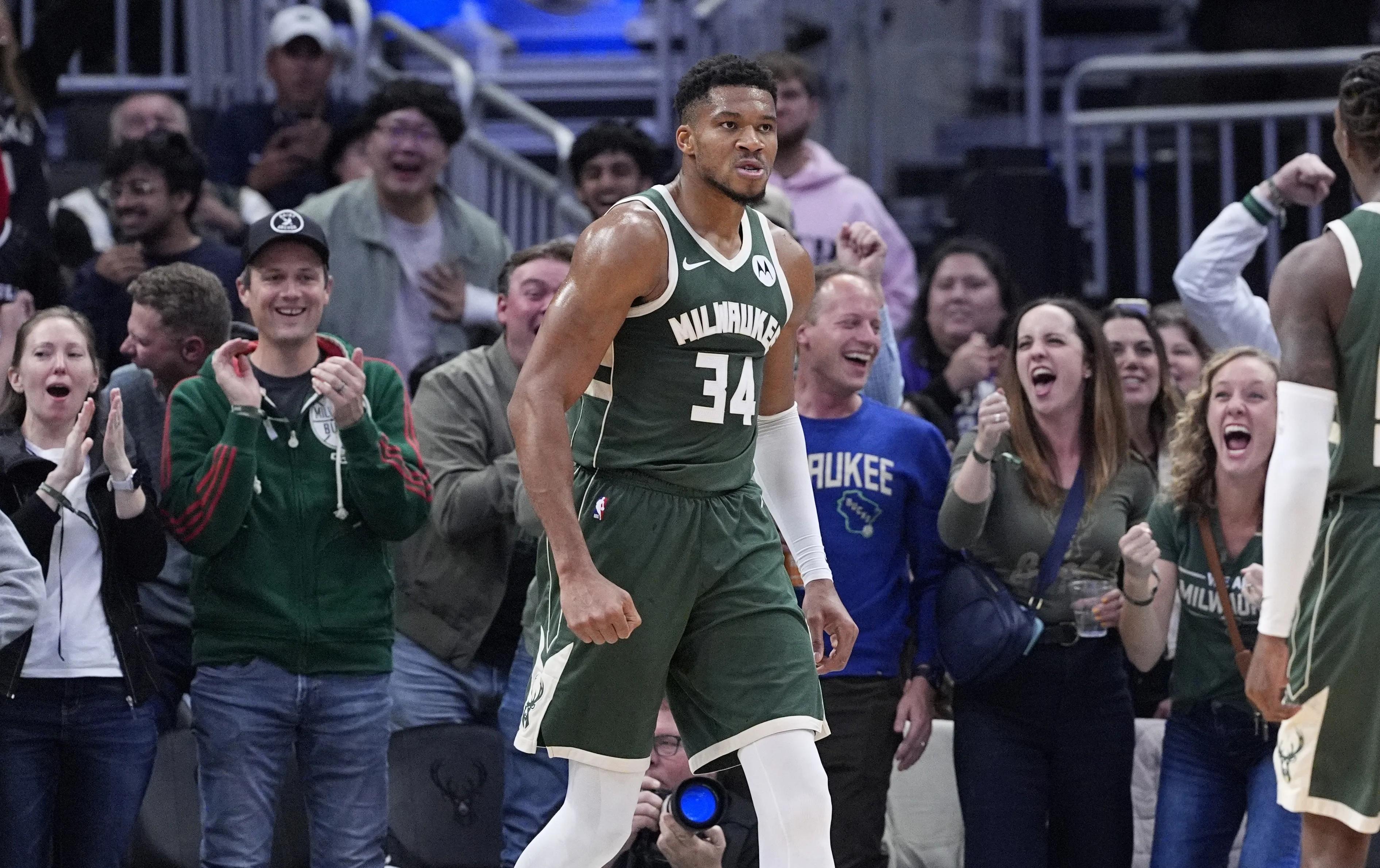 雄鹿碾压凯尔特人,字母哥高光表现 雄鹿碾压凯尔特人,字母哥高光表现